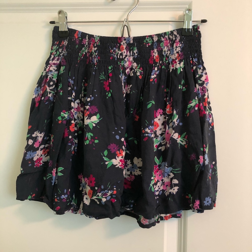 Express Floral Skirt XS